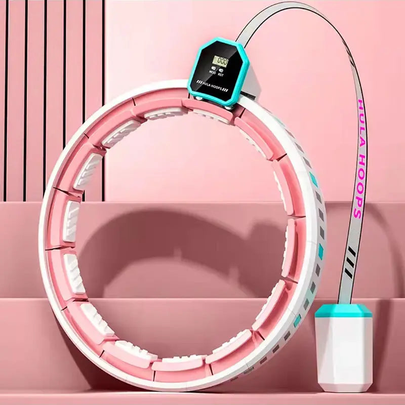 Hula Hoop Intelligente con Molla per Allenamento Addominale e Perdita di Peso – Modella Corpo e Tonifica, Rosa o Verde - N.1 Online