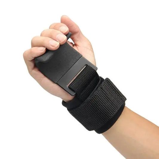 Ganci da Sollevamento con Supporto Polso – Strap Palestra Antiscivolo in Acciaio e Velcro, Coppia - N.1 Online