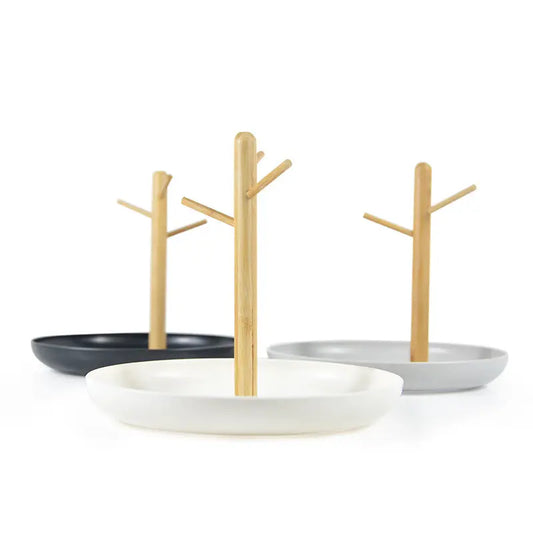 Svuotatasche Portachiavi da Scrivania o Ingresso – Organizer Tascabile in ABS, Design Minimal – Colori Nero, Bianco o Grigio - N.1 Online