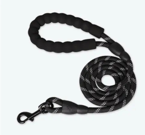 Guinzaglio Riflettente per Cani in Nylon – Vari Colori e Misure 150-300 cm, Sicurezza Notturna - N.1 Online