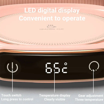 Scalda Tazza Elettrico USB – Base Riscaldante Intelligente per Bevande Calde, Termico da Scrivania con Temperatura Costante - N.1 Online