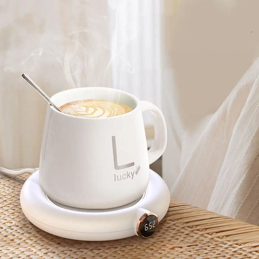 Scalda Tazza Elettrico USB – Base Riscaldante Intelligente per Bevande Calde, Termico da Scrivania con Temperatura Costante - N.1 Online