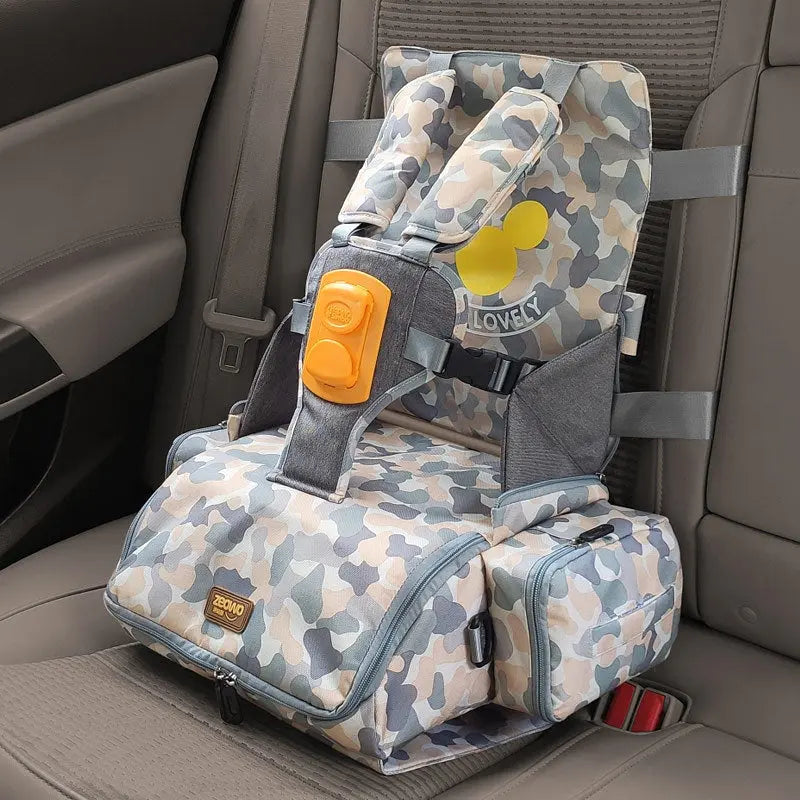 Zaino 3 in 1 Multifunzione per Bambini – Seggiolino Portatile, Organizer da Viaggio, Borsa Fasciatoio con Schienale Rinforzato - N.1 Online