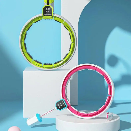 Hula Hoop Intelligente con Molla per Allenamento Addominale e Perdita di Peso – Modella Corpo e Tonifica, Rosa o Verde - N.1 Online