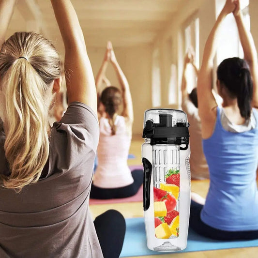 Borraccia Sportiva 1L con Infusore Frutta – Bottiglia Acqua BPA Free in TRITAN, Antigoccia e Infrangibile - N.1 Online