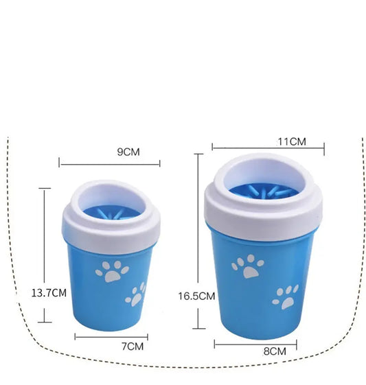 Pulitore Zampe per Cani in Silicone – Lava Zampe Portatile e Sicuro con Setole Morbide, Facile da Usare e da Pulire - N.1 Online