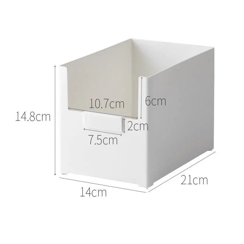 Scatola Contenitore in Plastica  – Cesta Organizer Multiuso per Armadi e Cassetti in ABS, Diverse Misure - N.1 Online