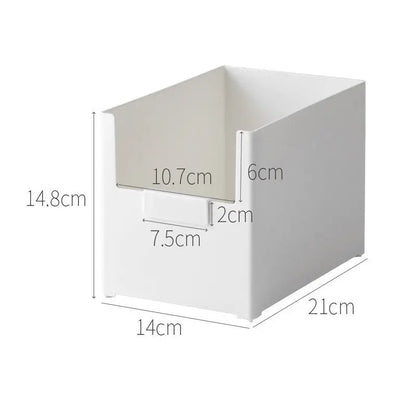 Scatola Contenitore in Plastica  – Cesta Organizer Multiuso per Armadi e Cassetti in ABS, Diverse Misure - N.1 Online