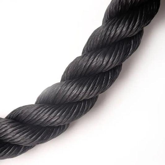 Dispositivo per Allenamento Fitness con Corda a Trazione – Attrezzo per Pressione e Resistenza in Nylon, Doppia Testa, Nero - N.1 Online