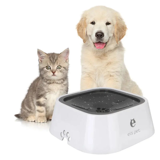 Ciotola Galleggiante Antigoccia per Cani e Gatti 1.5L – Dispenser Acqua Slow Feeder Anti-Trabocco in ABS e PP, da Viaggio e Casa - N.1 Online