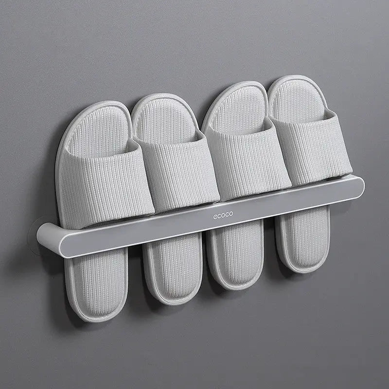 Scarpiera da Parete Salvaspazio  – Porta Pantofole Adesivo Senza Fori, Design Moderno in Plastica 100% Nuova - N.1 Online