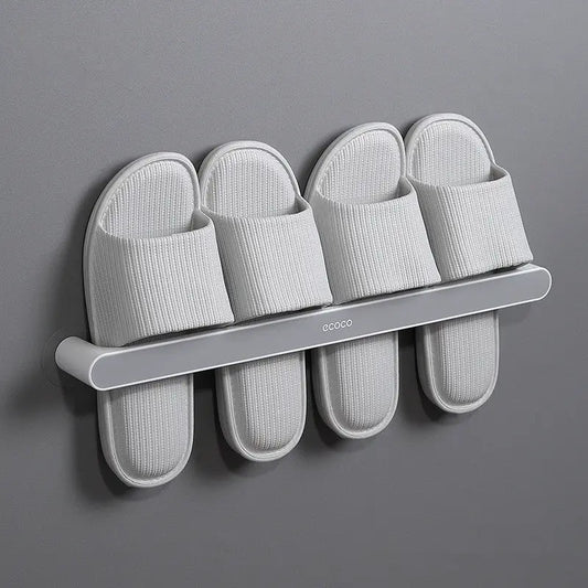 Scarpiera da Parete Salvaspazio  – Porta Pantofole Adesivo Senza Fori, Design Moderno in Plastica 100% Nuova - N.1 Online