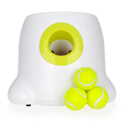 Lancia Palline Automatico per Cani – Giocattolo Interattivo con Distanze Regolabili 3/6/9m, Include 3 Palline e Adattatore - N.1 Online
