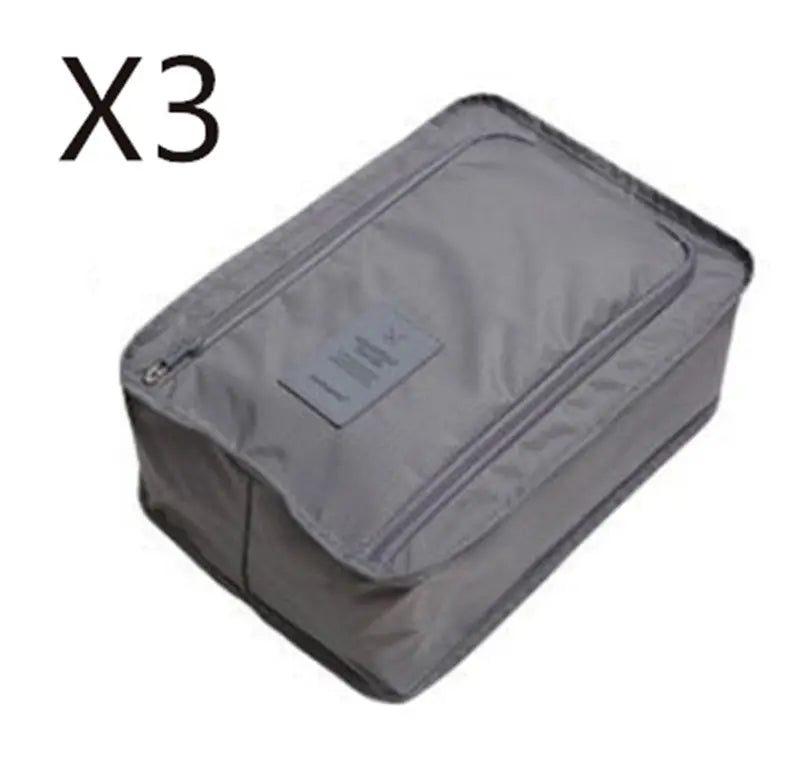 Porta Scarpe Impermeabile Pieghevole – Organizer da Parete in Nylon, Forma Cubo, Colori Vari, 30x21x11 cm - N.1 Online