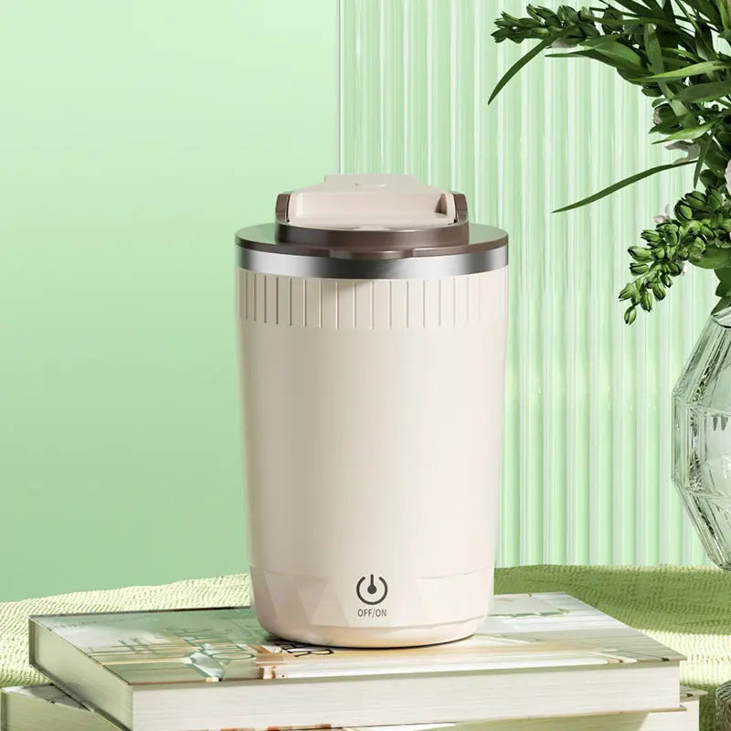 Tazza Elettrica Auto Agitante 400ml – Bicchiere Smart per Caffè, Latte e Bevande Calde, Batterie Ricaricabili - N.1 Online