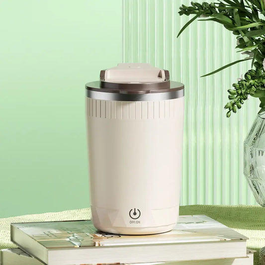 Tazza Elettrica Auto Agitante 400ml – Bicchiere Smart per Caffè, Latte e Bevande Calde, Batterie Ricaricabili - N.1 Online