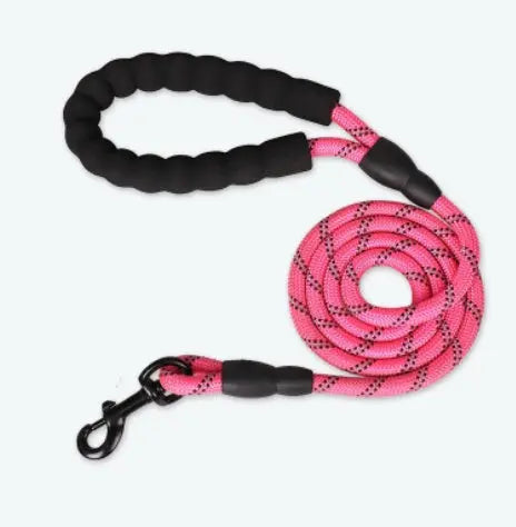 Guinzaglio Riflettente per Cani in Nylon – Vari Colori e Misure 150-300 cm, Sicurezza Notturna - N.1 Online