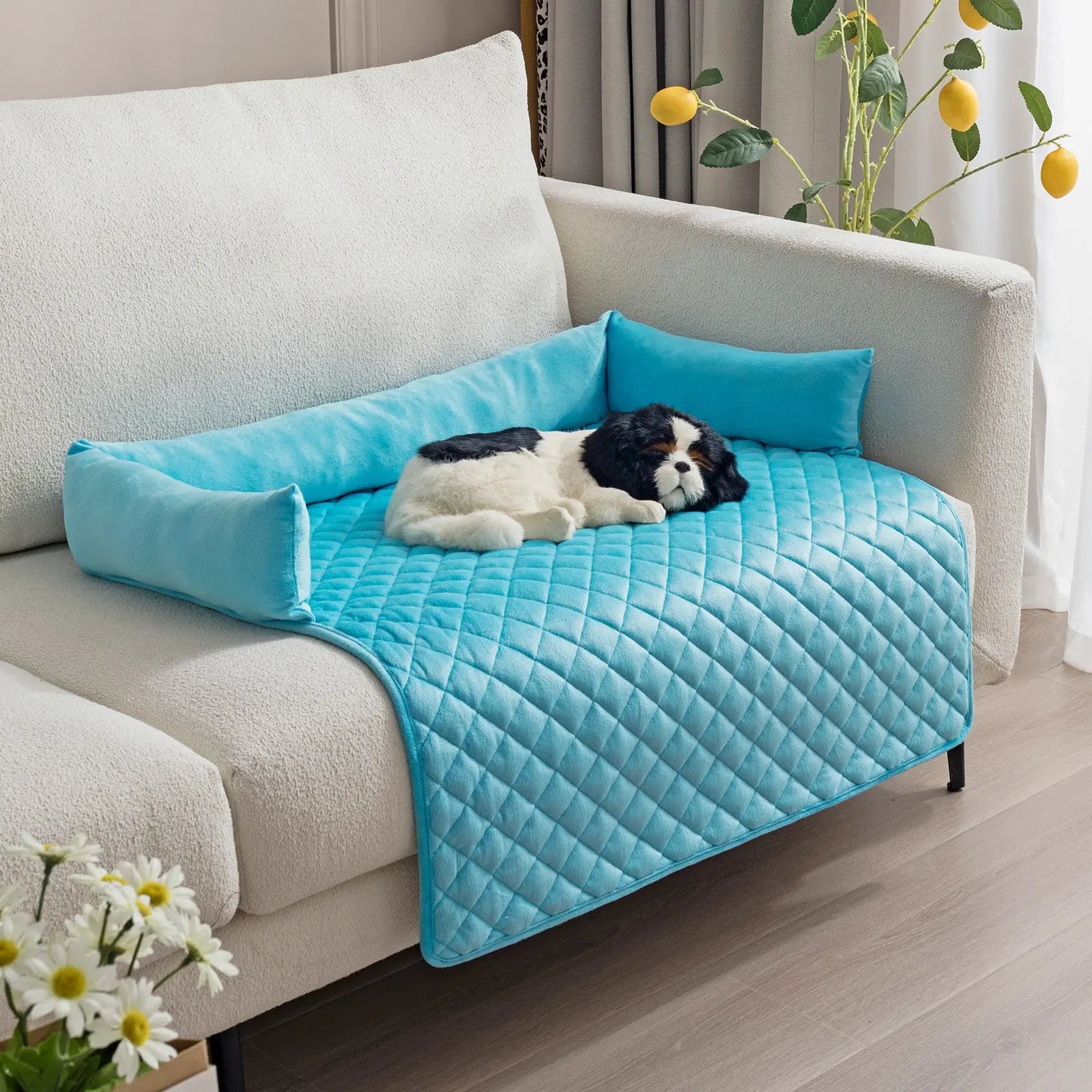 Proteggi Divano per Cani con Materassino Morbido – Letto Imbottito in Peluche per Gatti e Cani, Lavabile, Antigraffio, Antimacchia - N.1 Online