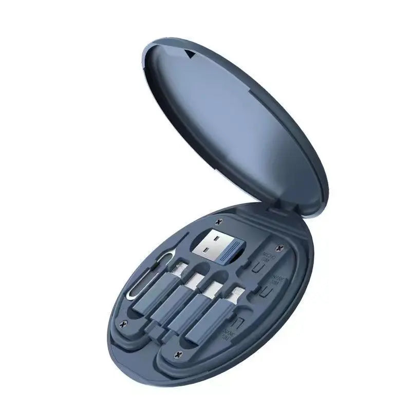 Organizer Multifunzione per Cavi con Supporto Smartphone – Scatola Porta Cavi in Plastica - N.1 Online