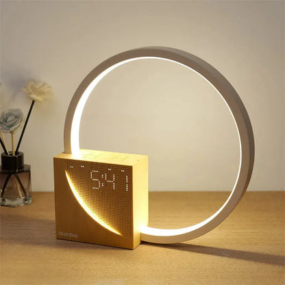 Lampada da Comodino Touch con Suoni Naturali, Sveglia e 3 Livelli di Luminosità – Lampada da Tavolo Multifunzionale per Casa - N.1 Online