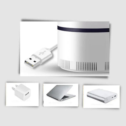 Lampada per Zanzare Silenziosa UV – Trappola Anti-Insetti con Aspirazione USB N1Online