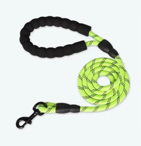 Guinzaglio Riflettente per Cani in Nylon – Vari Colori e Misure 150-300 cm, Sicurezza Notturna - N.1 Online