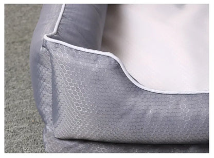 Cuscino per Cani Letto Rimovibile – Cuccia Morbida e Antiaderente, Vari Formati fino a 90 kg, Colore Grigio - N.1 Online