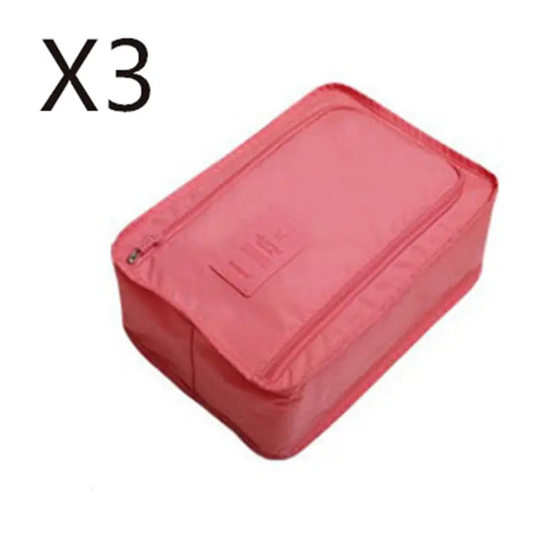 Porta Scarpe Impermeabile Pieghevole – Organizer da Parete in Nylon, Forma Cubo, Colori Vari, 30x21x11 cm - N.1 Online