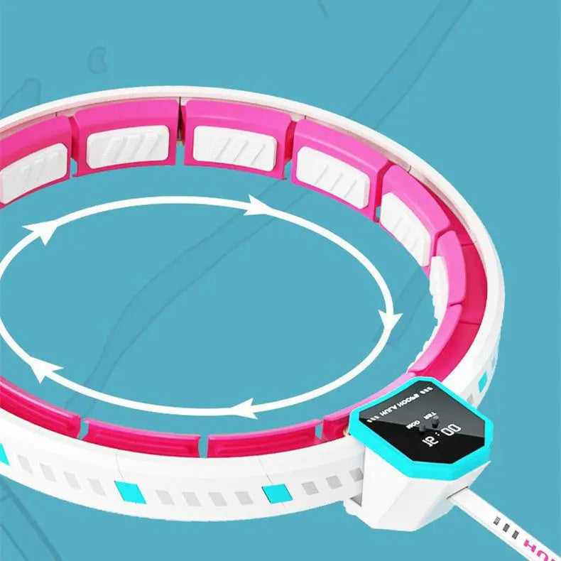 Hula Hoop Intelligente con Molla per Allenamento Addominale e Perdita di Peso – Modella Corpo e Tonifica, Rosa o Verde - N.1 Online