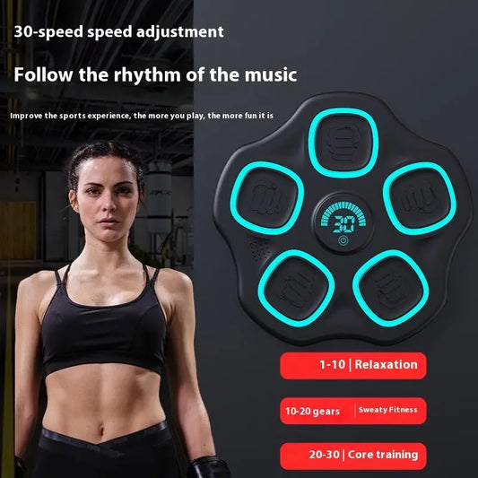 Bersaglio da Boxe Intelligente Bluetooth con Musica – Allenamento Reattivo e Antistress, Tipo Sospeso in PU - N.1 Online