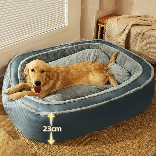 Cuccia Invernale Morbida per Cani – Letto Caldo e Confortevole in Poliestere e Cotone, Vari Taglie - N.1 Online