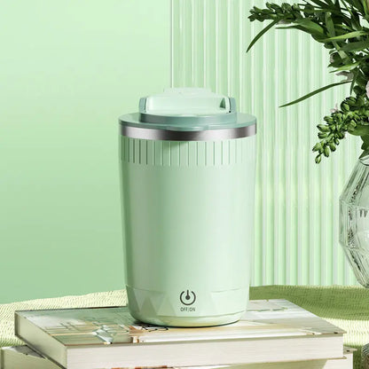 Tazza Elettrica Auto Agitante 400ml – Bicchiere Smart per Caffè, Latte e Bevande Calde, Batterie Ricaricabili - N.1 Online