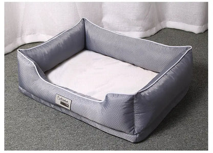 Cuscino per Cani Letto Rimovibile – Cuccia Morbida e Antiaderente, Vari Formati fino a 90 kg, Colore Grigio - N.1 Online