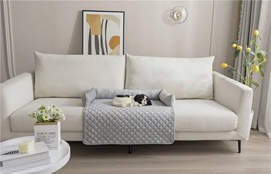 Proteggi Divano per Cani con Materassino Morbido – Letto Imbottito in Peluche per Gatti e Cani, Lavabile, Antigraffio, Antimacchia - N.1 Online