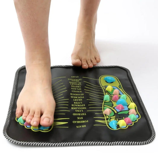 Massaggiatore Plantare a Pietre per Piedi – Stimolatore Riflessologia 35x35 cm, Relax e Fisioterapia Infrarossi - N.1 Online