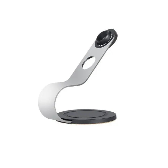 Supporto per Asciugacapelli Dyson HD01/HD02/HD03 – Porta Asciugacapelli in Acciaio, Design Moderno in Nero Nichel o Argento - N.1 Online
